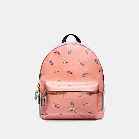 MEDIUM CHARLIE BACKPACK SUNGLASSES PRINT ( F75885) - Picture 1 of 6